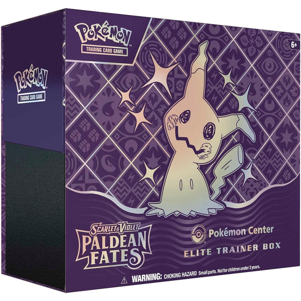 Scarlet & Violet-Paldean Fates Pokémon Center Elite Trainer Box